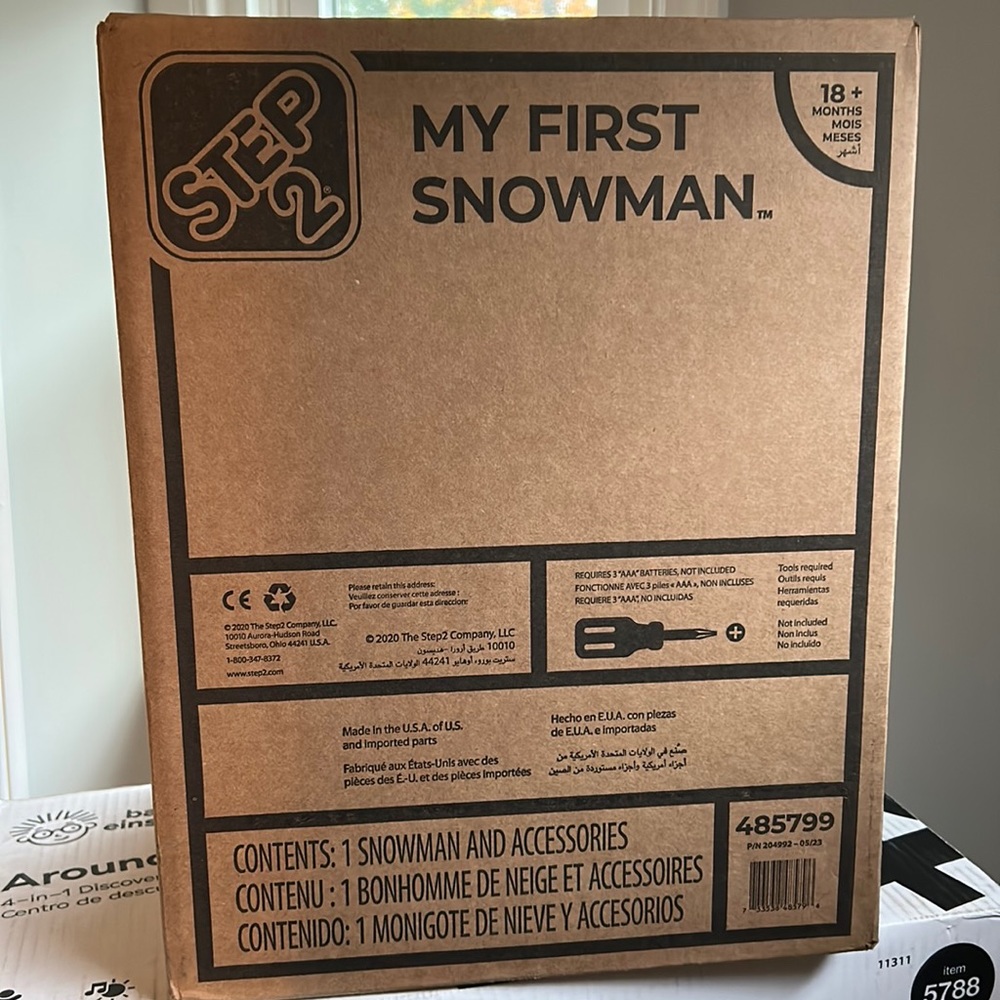 NWT step2 my first snowman